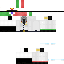 Minecraft skin texture, 64x64 pixels