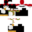 Slim Minecraft skin texture, 64x64 pixels