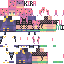 Minecraft skin texture, 64x64 pixels