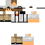 Minecraft skin texture, 64x64 pixels