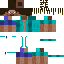 Minecraft skin texture, 64x64 pixels