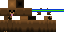 Minecraft skin texture, 64x32 legacy pixels