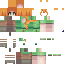 Minecraft skin texture, 64x64 pixels