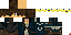 Minecraft skin texture, 64x32 legacy pixels
