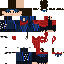 Minecraft skin texture, 64x64 pixels