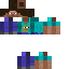 Minecraft skin texture, 64x64 pixels