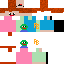 Minecraft skin texture, 64x64 pixels