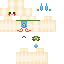 Minecraft skin texture, 64x64 pixels