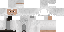 Minecraft skin texture, 64x32 legacy pixels