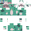 Minecraft skin texture, 64x64 pixels
