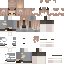 Minecraft skin texture, 64x64 pixels