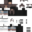 Minecraft skin texture, 64x64 pixels