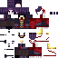 Minecraft skin texture, 64x64 pixels