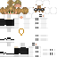 Minecraft skin texture, 64x64 pixels