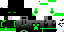 Minecraft skin texture, 64x32 legacy pixels