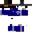 Minecraft skin texture, 64x64 pixels