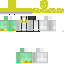 Minecraft skin texture, 64x64 pixels