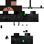 Minecraft skin texture, 64x64 pixels