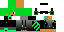 Minecraft skin texture, 64x32 legacy pixels