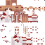 Minecraft skin texture, 64x64 pixels