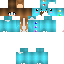Minecraft skin texture, 64x64 pixels
