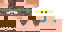 Minecraft skin texture, 64x32 legacy pixels