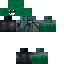 Minecraft skin texture, 64x64 pixels