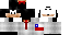 Minecraft skin texture, 64x32 legacy pixels