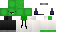 Minecraft skin texture, 64x32 legacy pixels