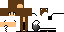 Minecraft skin texture, 64x32 legacy pixels