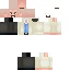 Minecraft skin texture, 64x64 pixels