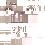 Minecraft skin texture, 64x64 pixels