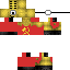 Minecraft skin texture, 64x64 pixels