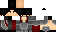 Minecraft skin texture, 64x32 legacy pixels