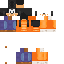 Minecraft skin texture, 64x64 pixels