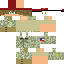 Minecraft skin texture, 64x64 pixels