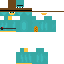 Minecraft skin texture, 64x64 pixels