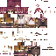Minecraft skin texture, 64x64 pixels