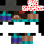 Minecraft skin texture, 64x64 pixels