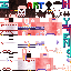 Minecraft skin texture, 64x64 pixels