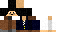 Minecraft skin texture, 64x32 legacy pixels