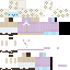 Minecraft skin texture, 64x64 pixels