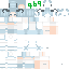 Minecraft skin texture, 64x64 pixels