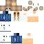 Minecraft skin texture, 64x64 pixels