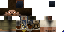 Minecraft skin texture, 64x32 legacy pixels