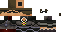 Minecraft skin texture, 64x32 legacy pixels