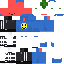 Minecraft skin texture, 64x64 pixels