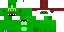 Minecraft skin texture, 64x32 legacy pixels