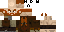 Minecraft skin texture, 64x32 legacy pixels