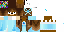 Minecraft skin texture, 64x32 legacy pixels